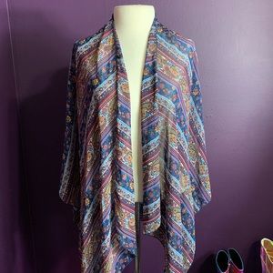 Colorful Paisley Kimono